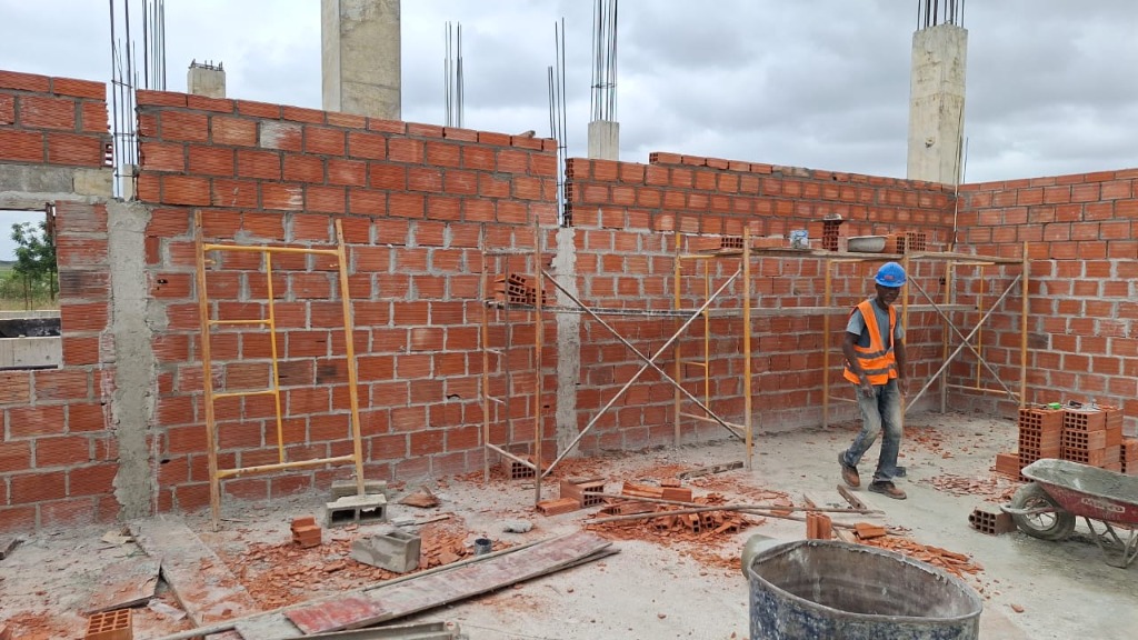 Levantamento de Alvenaria Estrutural e Paredes em Tijolo